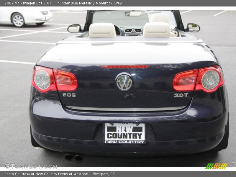 Thunder Blue Metallic / Moonrock Grey 2007 Volkswagen Eos 2.0T