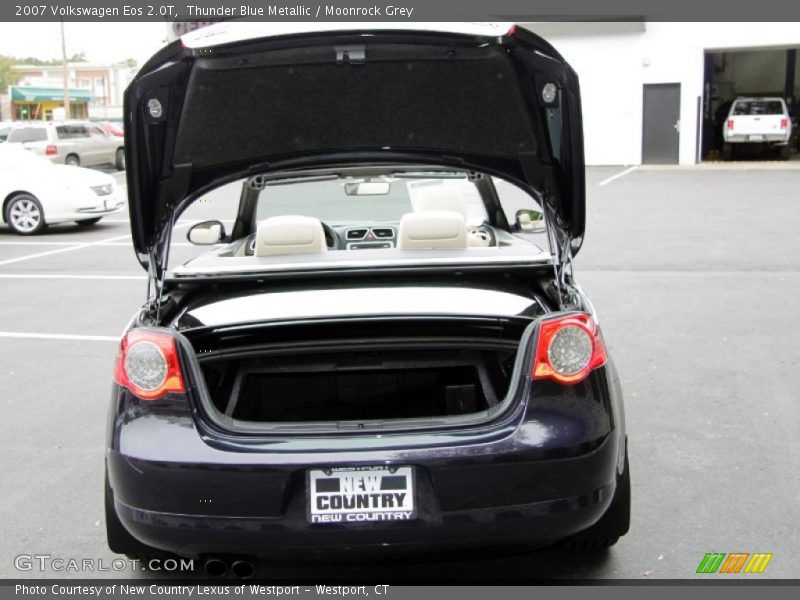 Thunder Blue Metallic / Moonrock Grey 2007 Volkswagen Eos 2.0T
