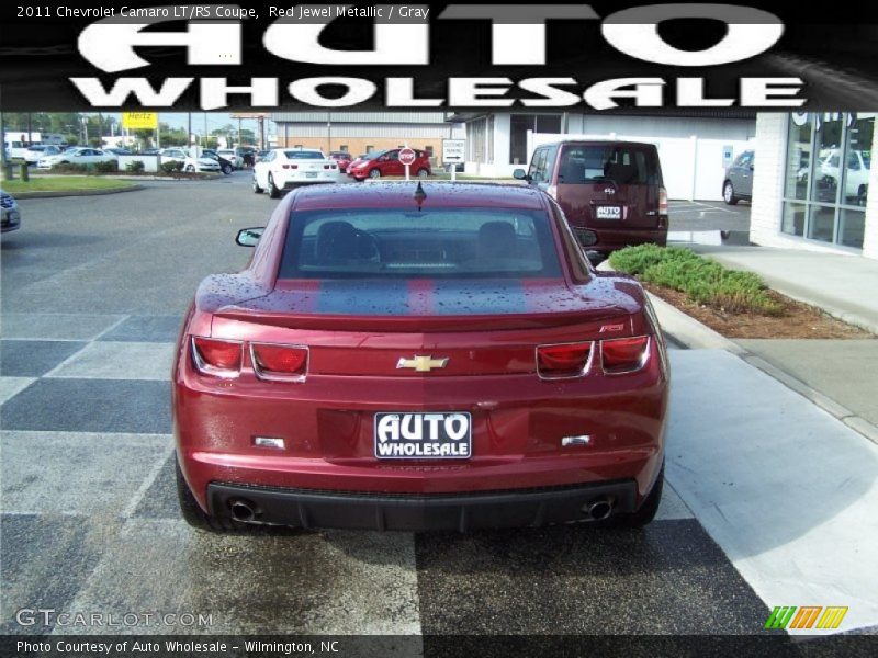 Red Jewel Metallic / Gray 2011 Chevrolet Camaro LT/RS Coupe