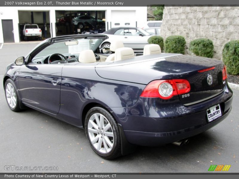 Thunder Blue Metallic / Moonrock Grey 2007 Volkswagen Eos 2.0T
