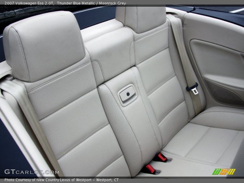 Thunder Blue Metallic / Moonrock Grey 2007 Volkswagen Eos 2.0T