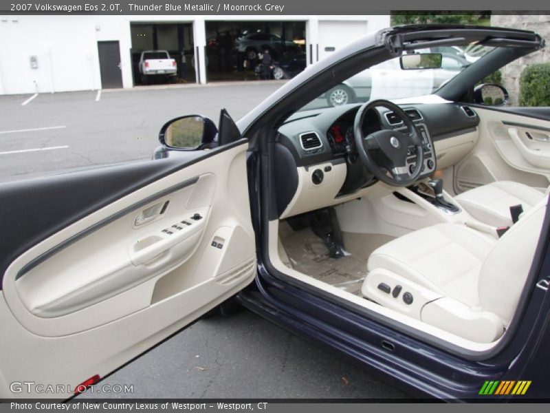 Thunder Blue Metallic / Moonrock Grey 2007 Volkswagen Eos 2.0T