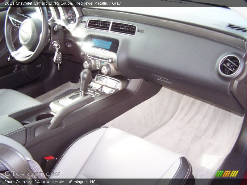 Red Jewel Metallic / Gray 2011 Chevrolet Camaro LT/RS Coupe