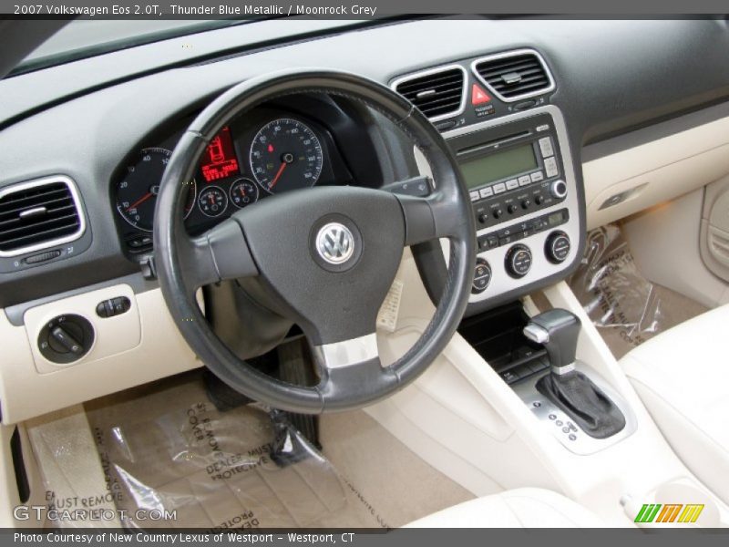 Thunder Blue Metallic / Moonrock Grey 2007 Volkswagen Eos 2.0T