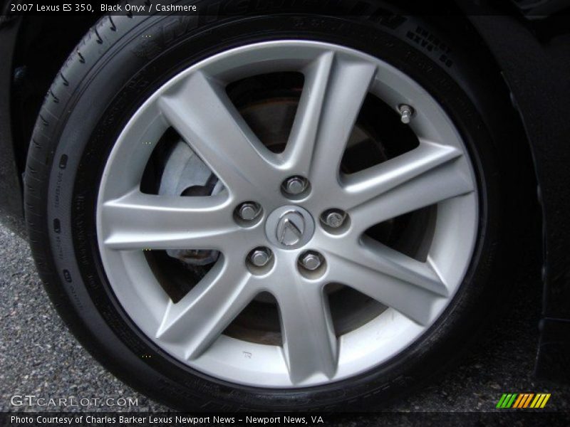 Black Onyx / Cashmere 2007 Lexus ES 350