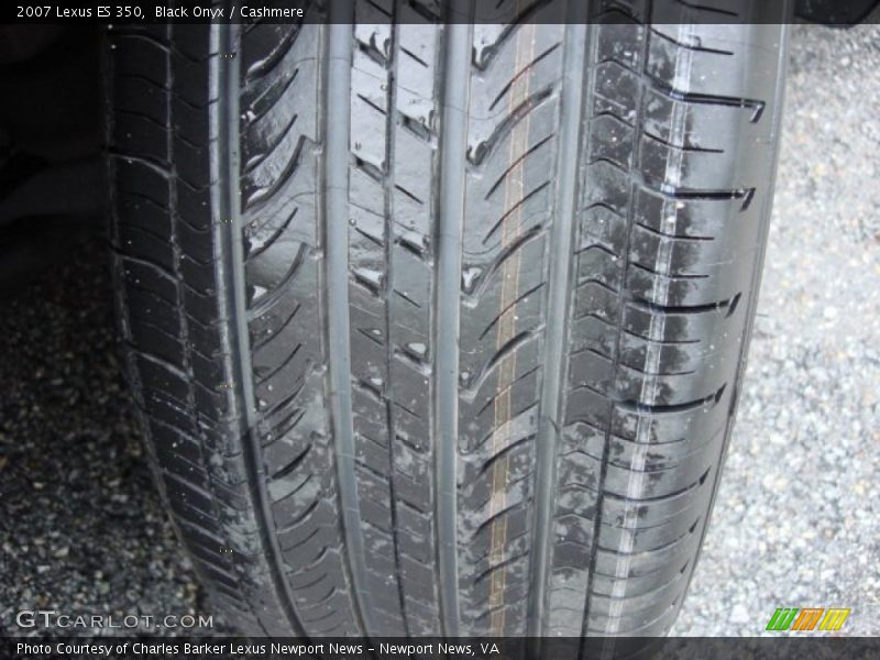 Black Onyx / Cashmere 2007 Lexus ES 350