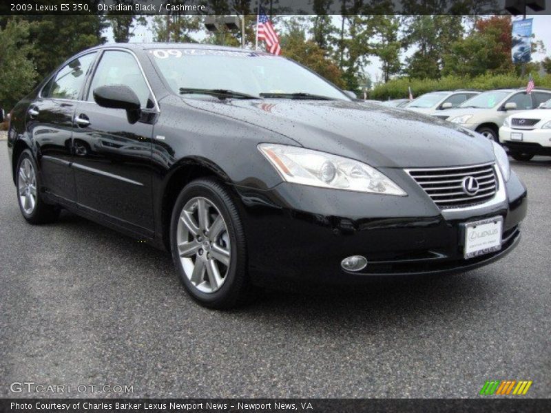 Obsidian Black / Cashmere 2009 Lexus ES 350