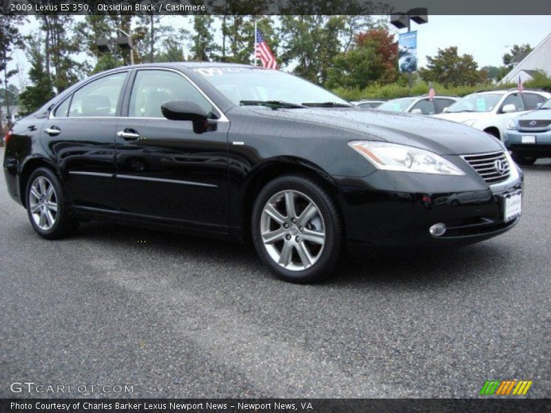 Obsidian Black / Cashmere 2009 Lexus ES 350