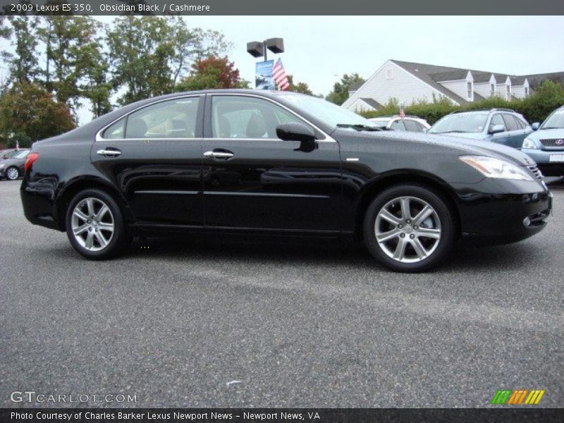 Obsidian Black / Cashmere 2009 Lexus ES 350