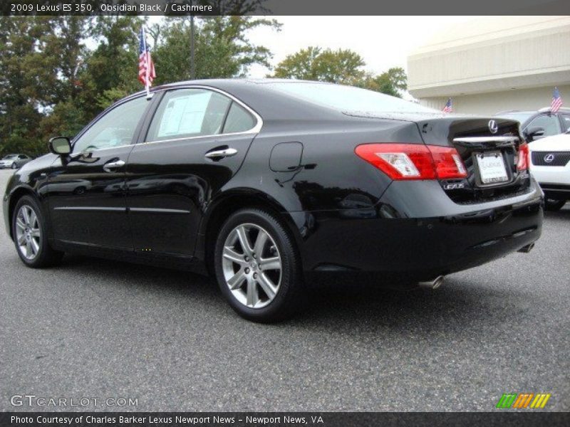Obsidian Black / Cashmere 2009 Lexus ES 350