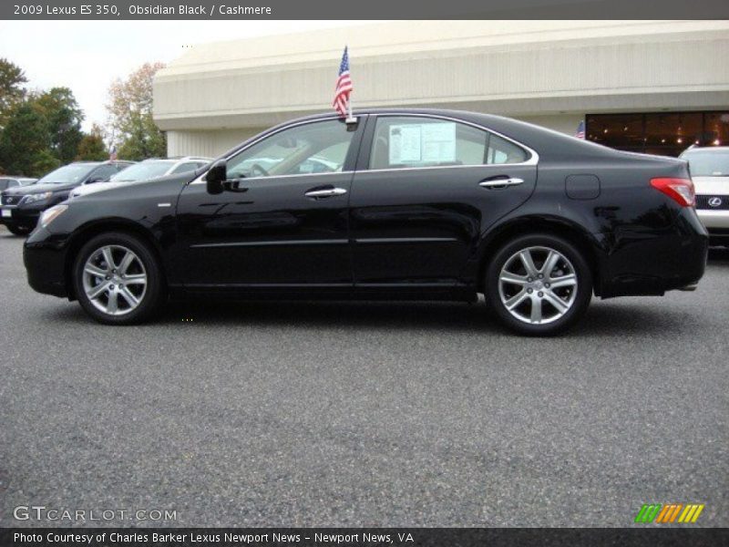 Obsidian Black / Cashmere 2009 Lexus ES 350