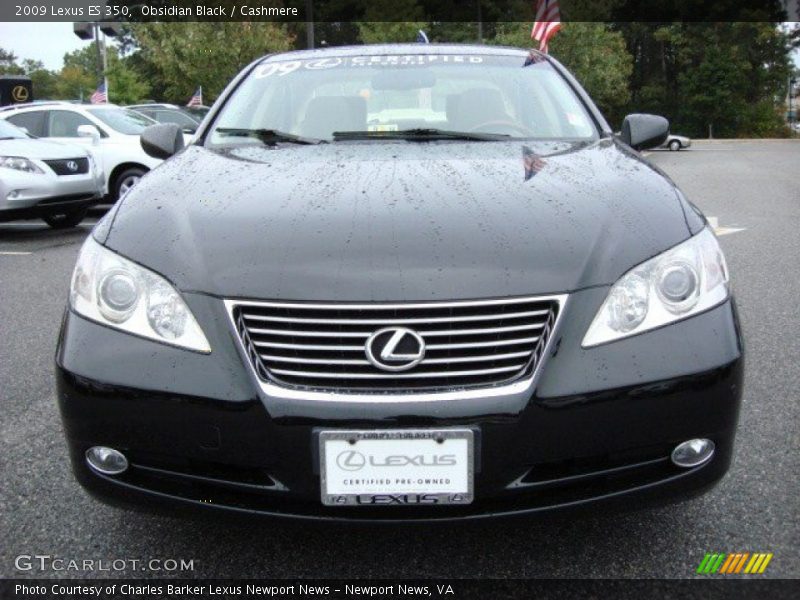 Obsidian Black / Cashmere 2009 Lexus ES 350