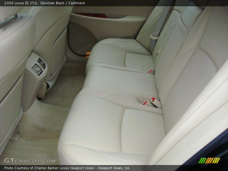 Obsidian Black / Cashmere 2009 Lexus ES 350