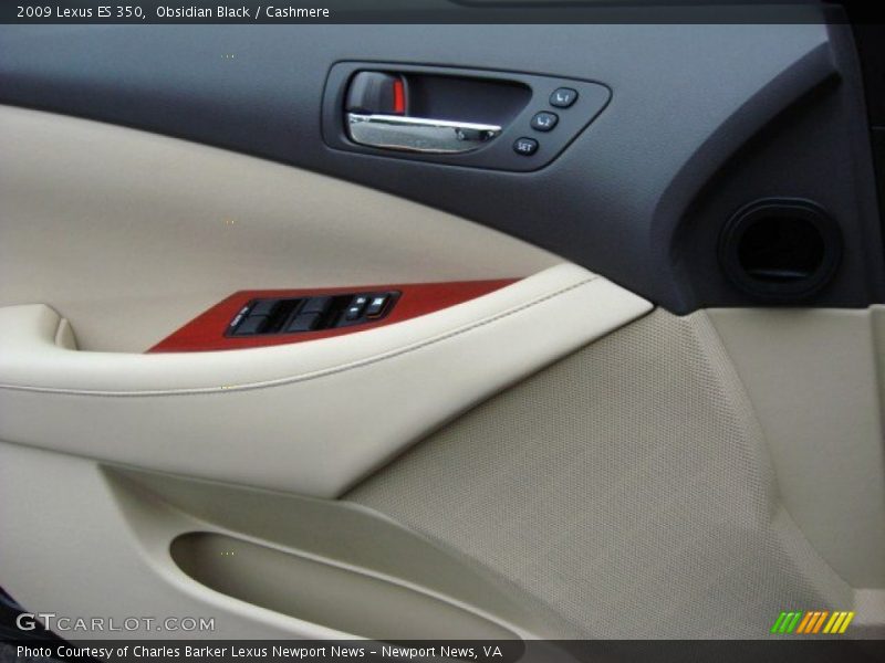 Obsidian Black / Cashmere 2009 Lexus ES 350