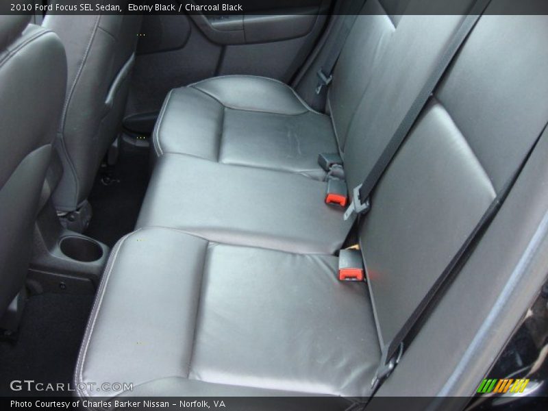 Ebony Black / Charcoal Black 2010 Ford Focus SEL Sedan