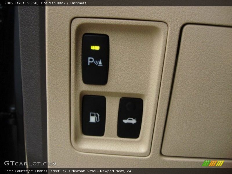 Obsidian Black / Cashmere 2009 Lexus ES 350