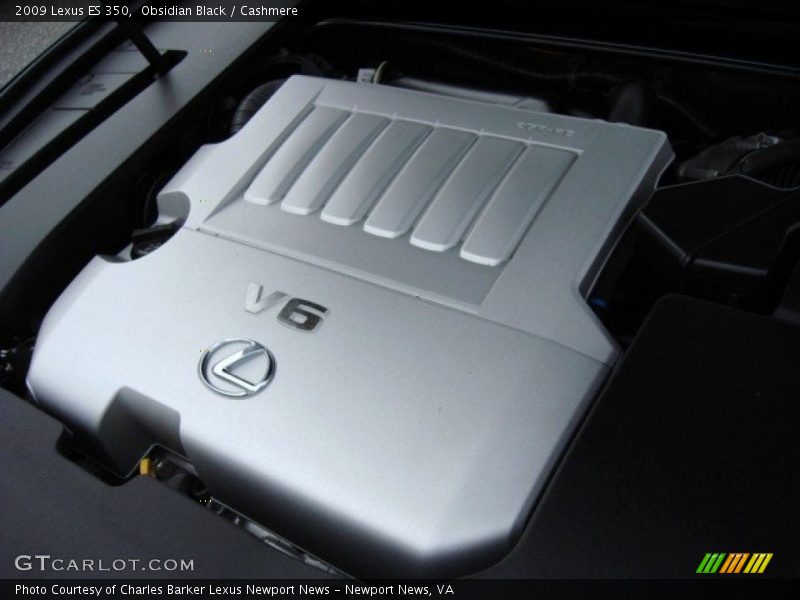 Obsidian Black / Cashmere 2009 Lexus ES 350