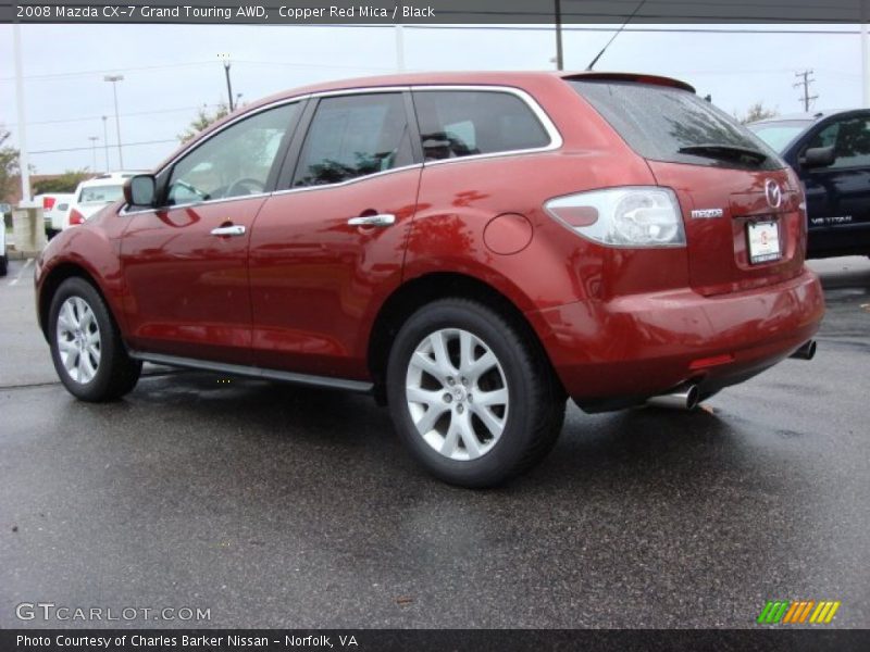 Copper Red Mica / Black 2008 Mazda CX-7 Grand Touring AWD