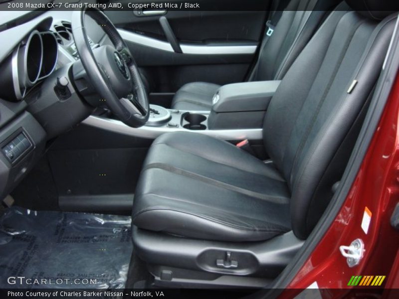 Copper Red Mica / Black 2008 Mazda CX-7 Grand Touring AWD
