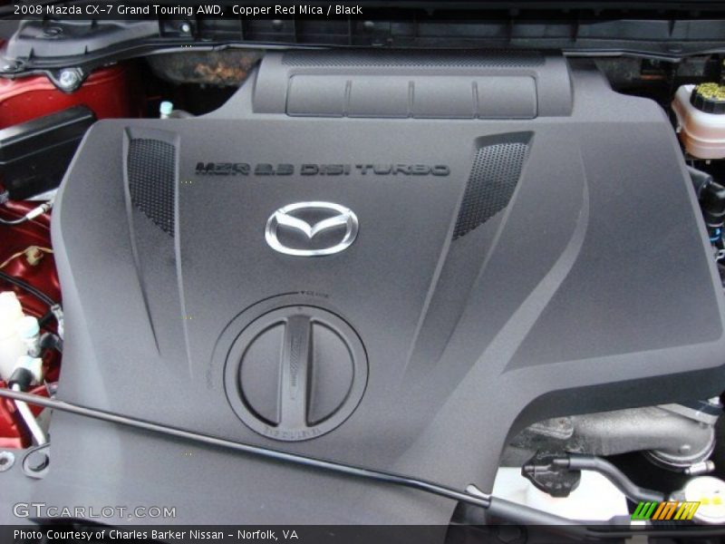 Copper Red Mica / Black 2008 Mazda CX-7 Grand Touring AWD