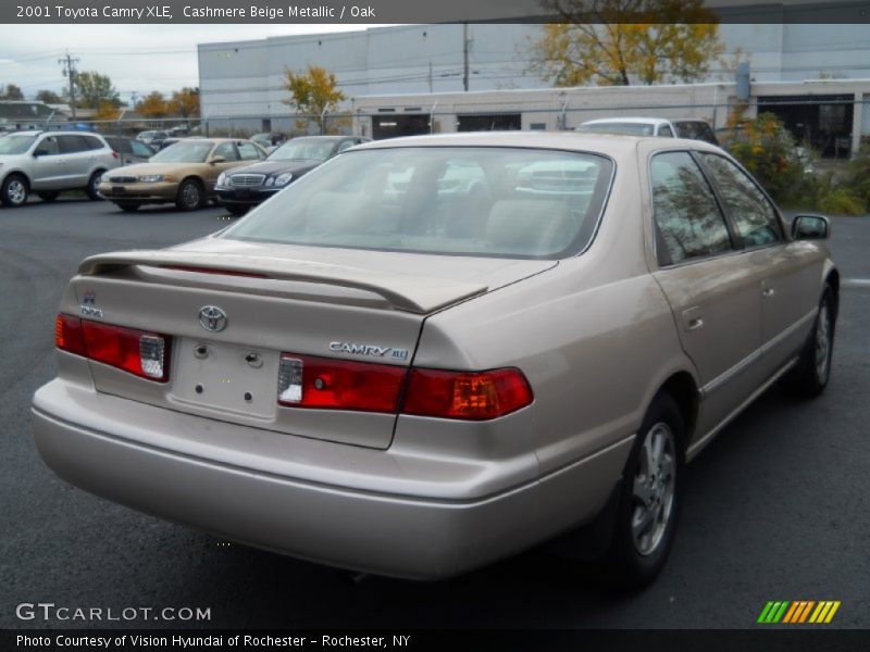 Cashmere Beige Metallic / Oak 2001 Toyota Camry XLE