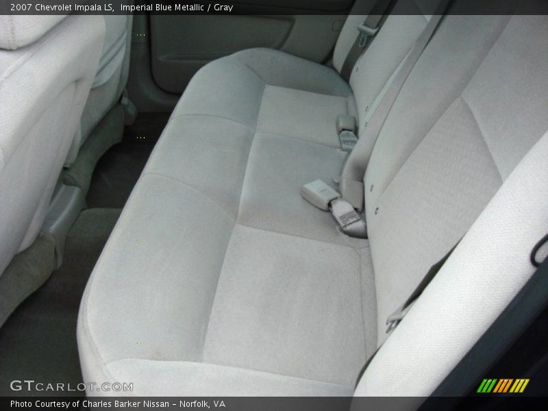 Imperial Blue Metallic / Gray 2007 Chevrolet Impala LS