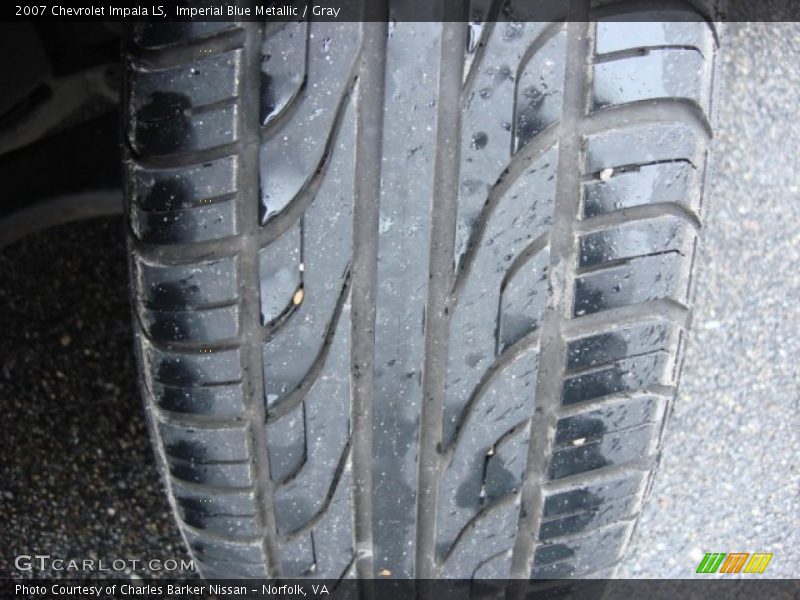 Imperial Blue Metallic / Gray 2007 Chevrolet Impala LS