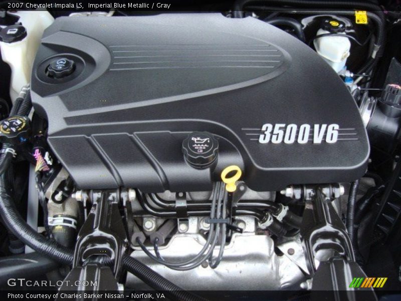 Imperial Blue Metallic / Gray 2007 Chevrolet Impala LS