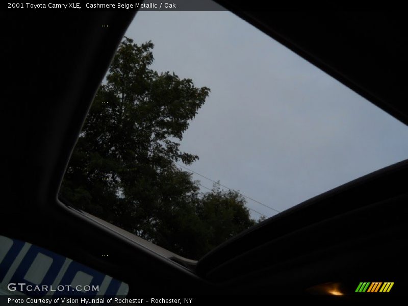 Cashmere Beige Metallic / Oak 2001 Toyota Camry XLE