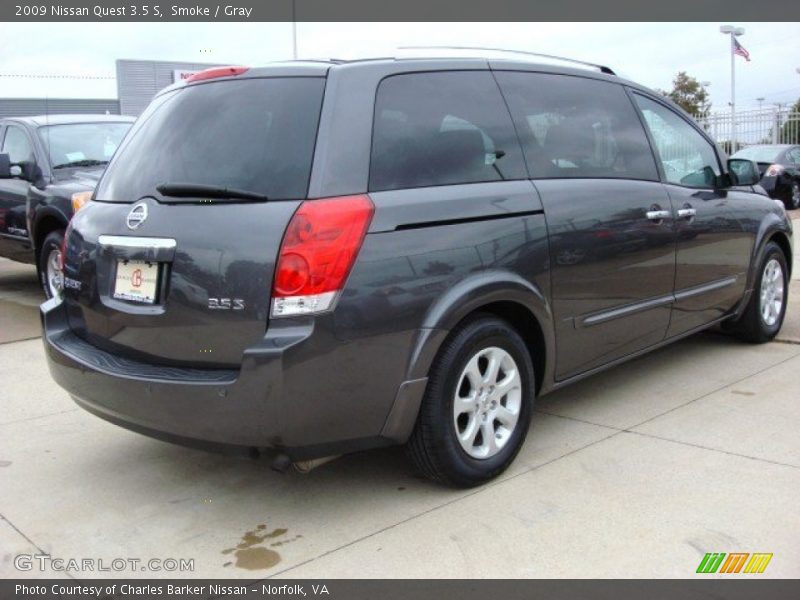 Smoke / Gray 2009 Nissan Quest 3.5 S