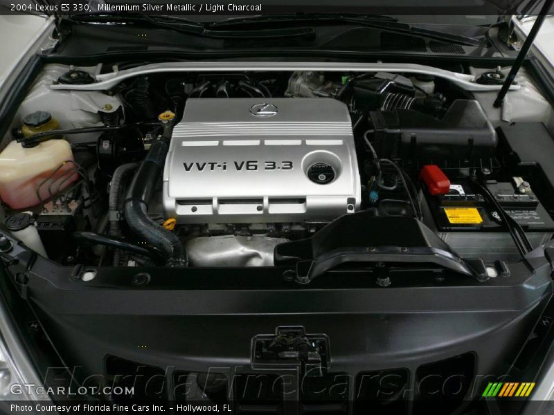 Millennium Silver Metallic / Light Charcoal 2004 Lexus ES 330