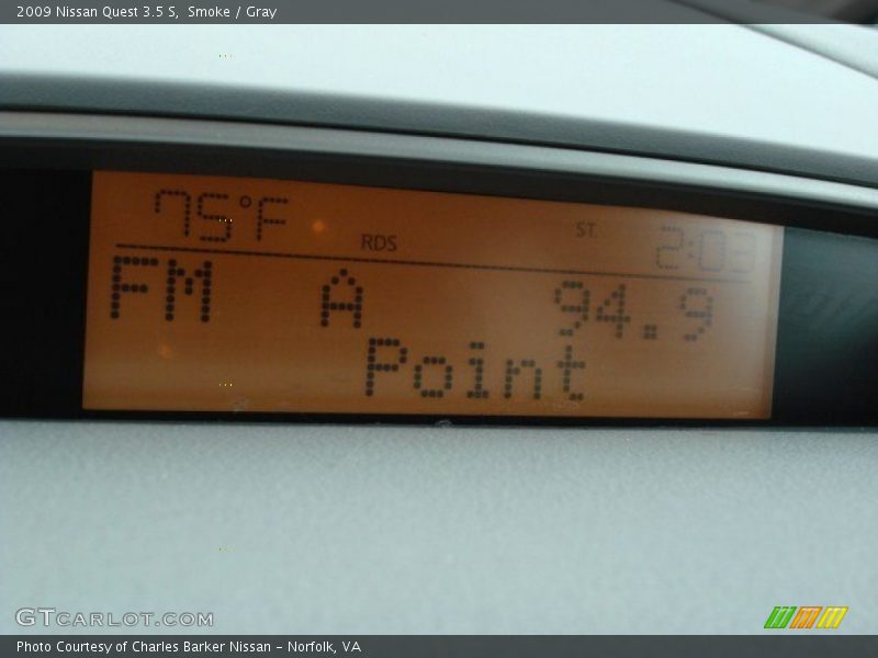 Smoke / Gray 2009 Nissan Quest 3.5 S