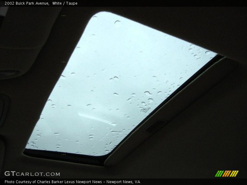 White / Taupe 2002 Buick Park Avenue
