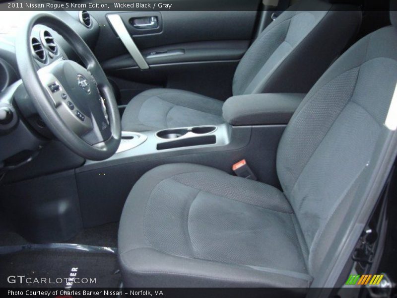  2011 Rogue S Krom Edition Gray Interior