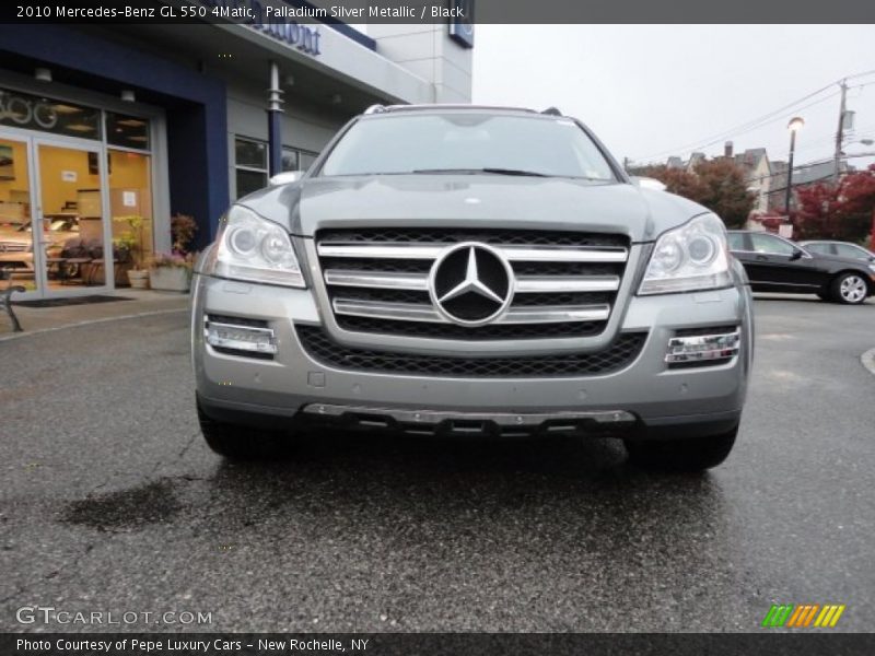 Palladium Silver Metallic / Black 2010 Mercedes-Benz GL 550 4Matic