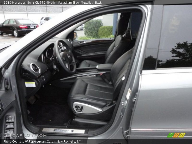 Palladium Silver Metallic / Black 2010 Mercedes-Benz GL 550 4Matic