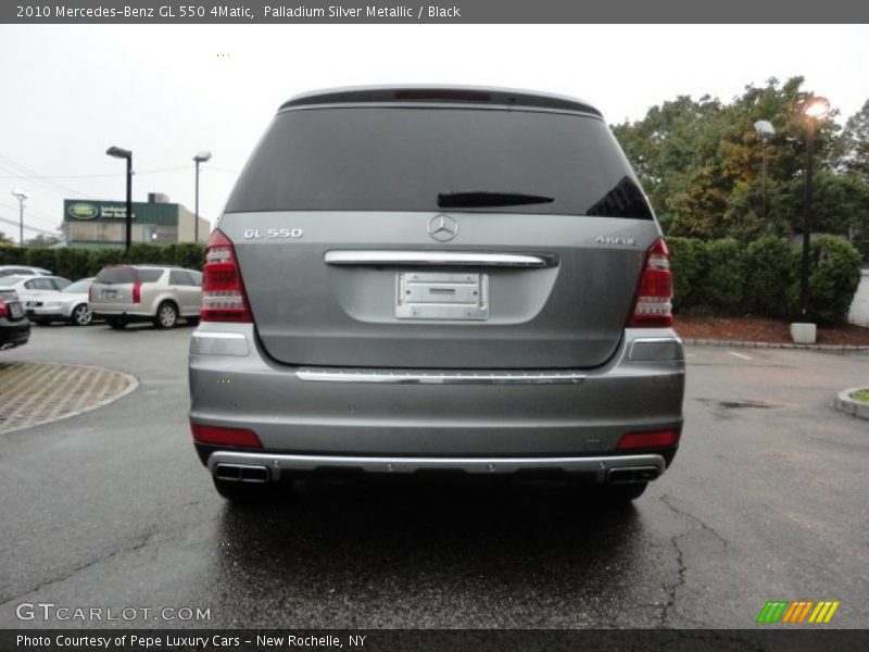 Palladium Silver Metallic / Black 2010 Mercedes-Benz GL 550 4Matic