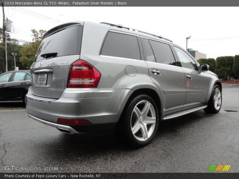 Palladium Silver Metallic / Black 2010 Mercedes-Benz GL 550 4Matic