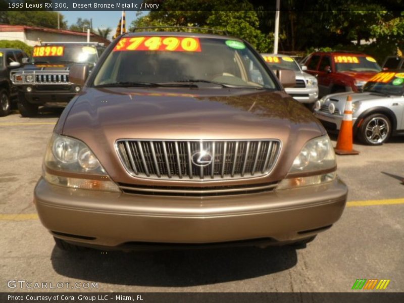 Desert Bronze Metallic / Ivory 1999 Lexus RX 300
