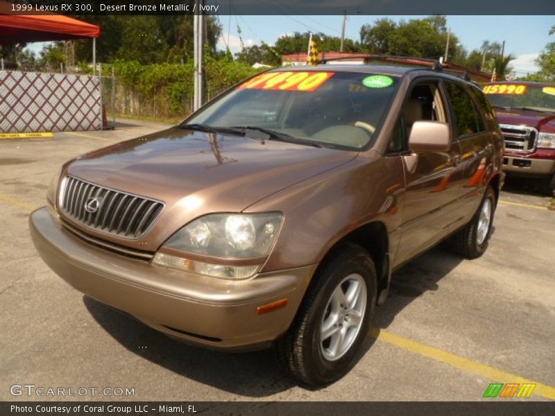 Desert Bronze Metallic / Ivory 1999 Lexus RX 300