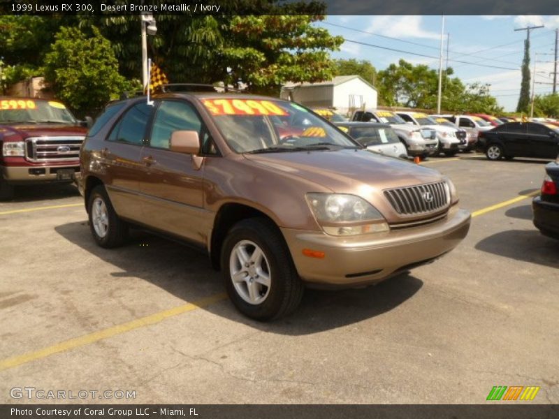 Desert Bronze Metallic / Ivory 1999 Lexus RX 300