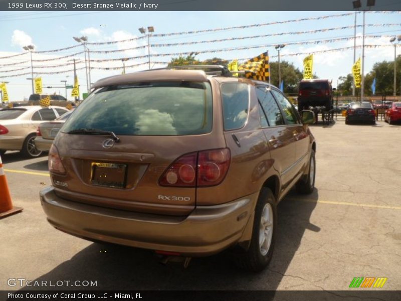 Desert Bronze Metallic / Ivory 1999 Lexus RX 300