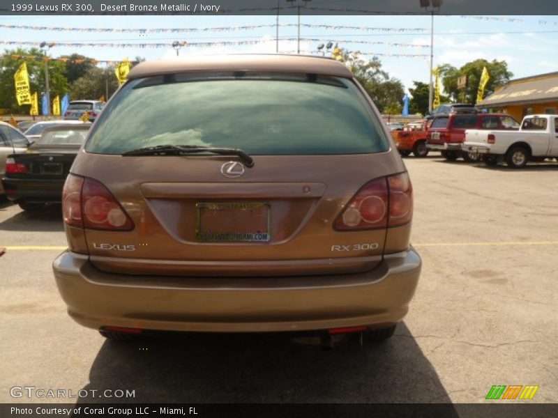 Desert Bronze Metallic / Ivory 1999 Lexus RX 300