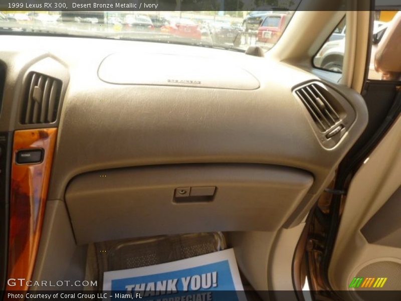 Desert Bronze Metallic / Ivory 1999 Lexus RX 300