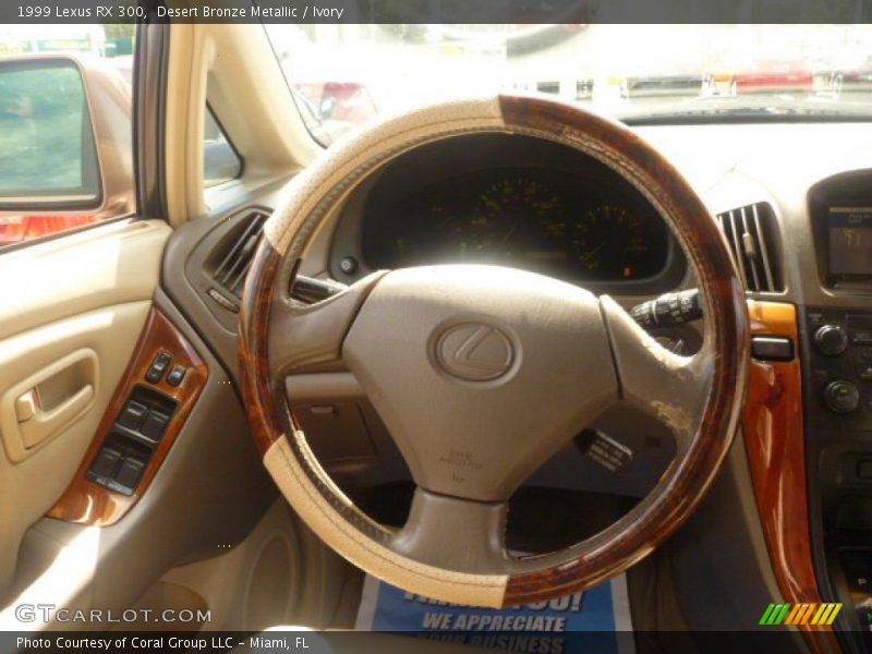 Desert Bronze Metallic / Ivory 1999 Lexus RX 300