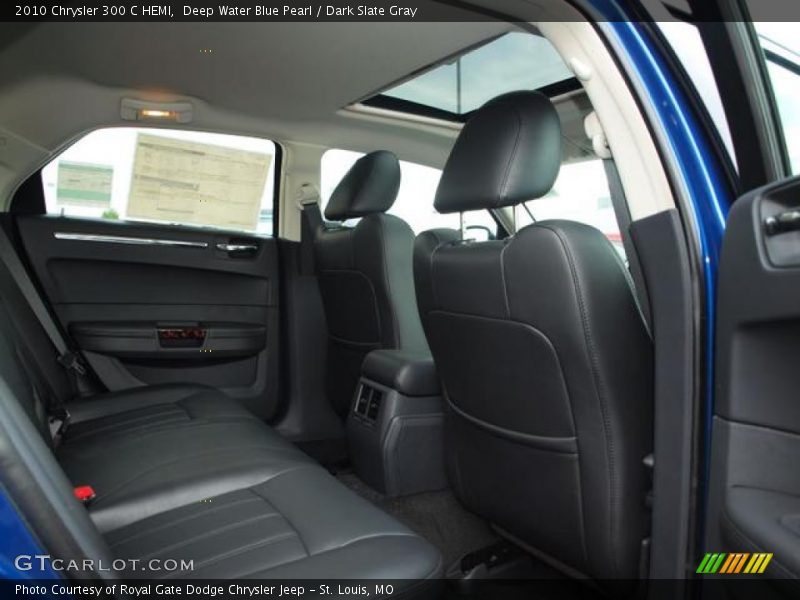  2010 300 C HEMI Dark Slate Gray Interior