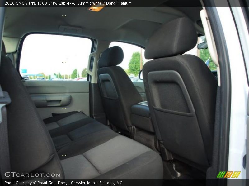 Summit White / Dark Titanium 2010 GMC Sierra 1500 Crew Cab 4x4