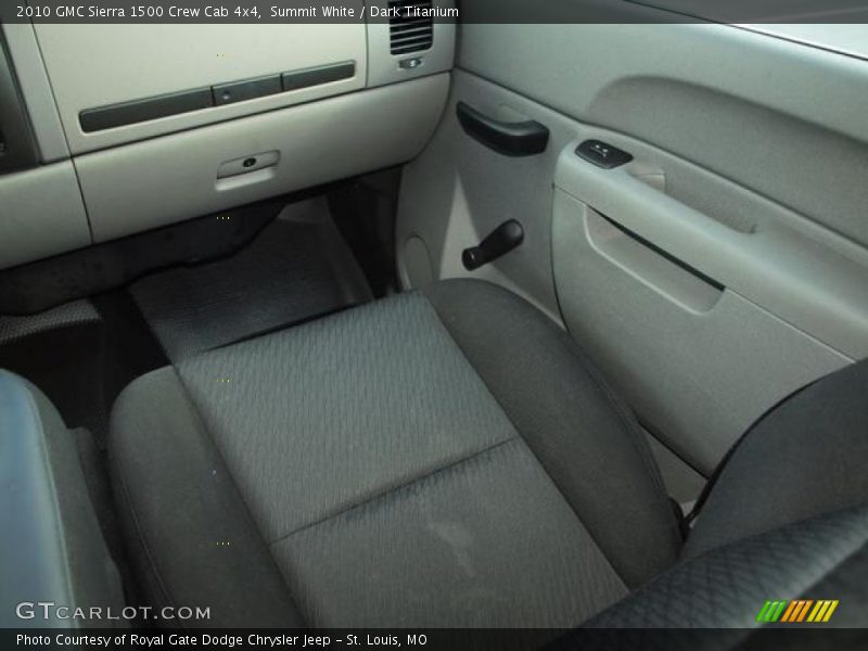Summit White / Dark Titanium 2010 GMC Sierra 1500 Crew Cab 4x4