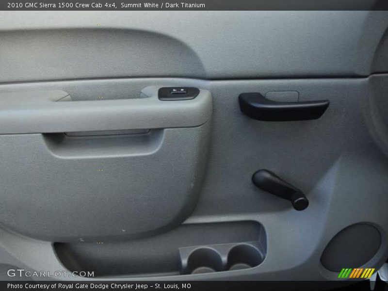 Summit White / Dark Titanium 2010 GMC Sierra 1500 Crew Cab 4x4