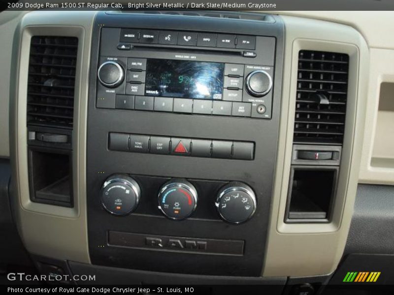 Audio System of 2009 Ram 1500 ST Regular Cab